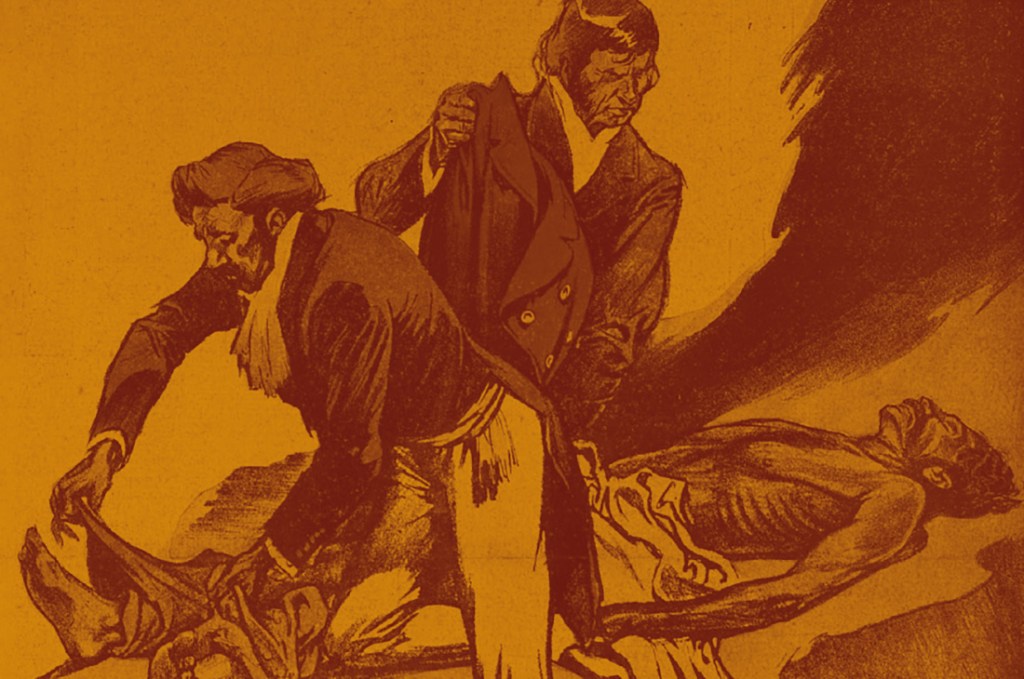 Los señores Burke y Hare.&nbsp;Asesinos